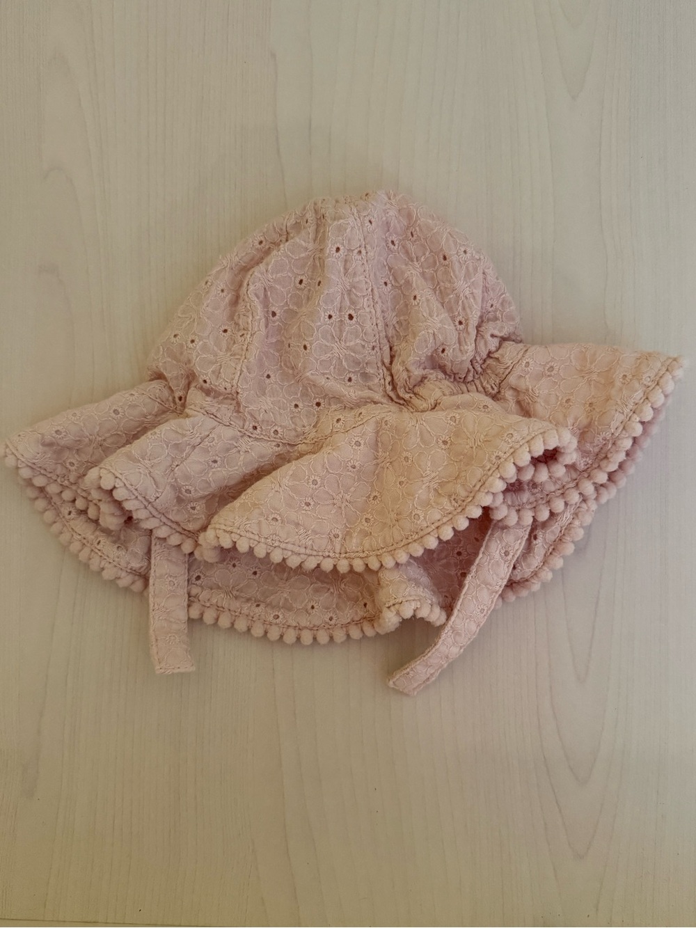 Baby Girls' Pink Sun Hat